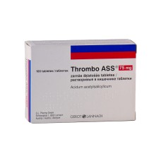 THROMBO ASS 75mg tabletes N100